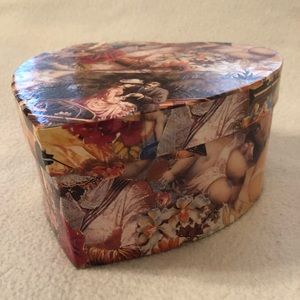 Heart shaped gift box